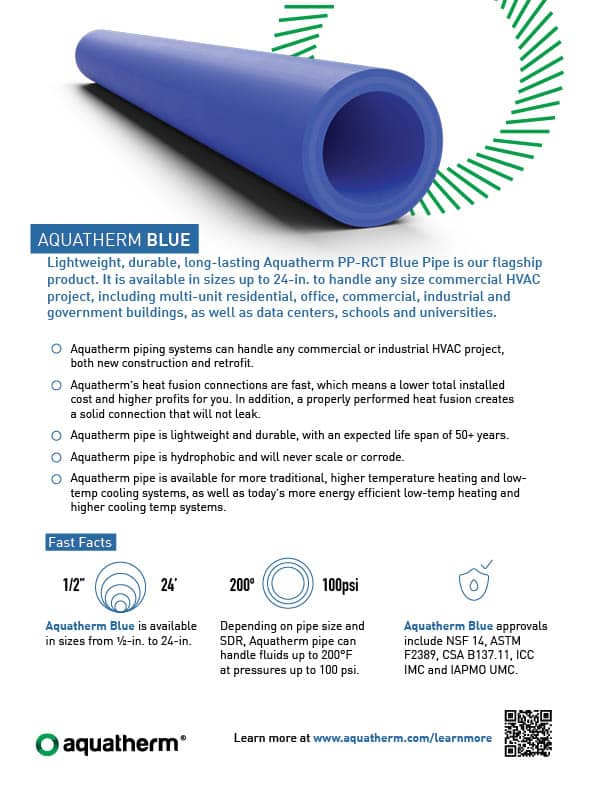 Aquatherm Blue Pipe
