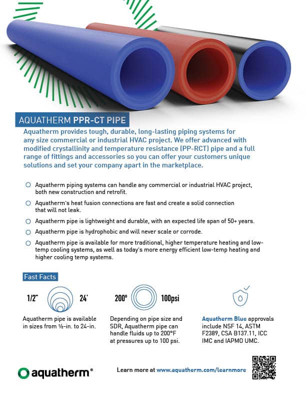Aquatherm PPR-CT Pipe